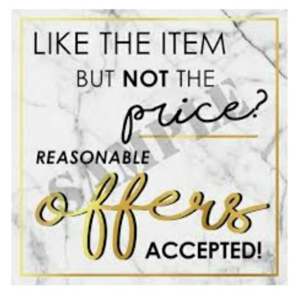 No lowball offers, please!!